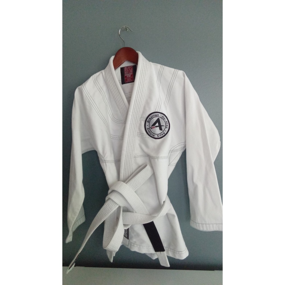 Alonso Silva Brazilian Jiu Jitsu Gi BJJ White Uniform Training‎ A1